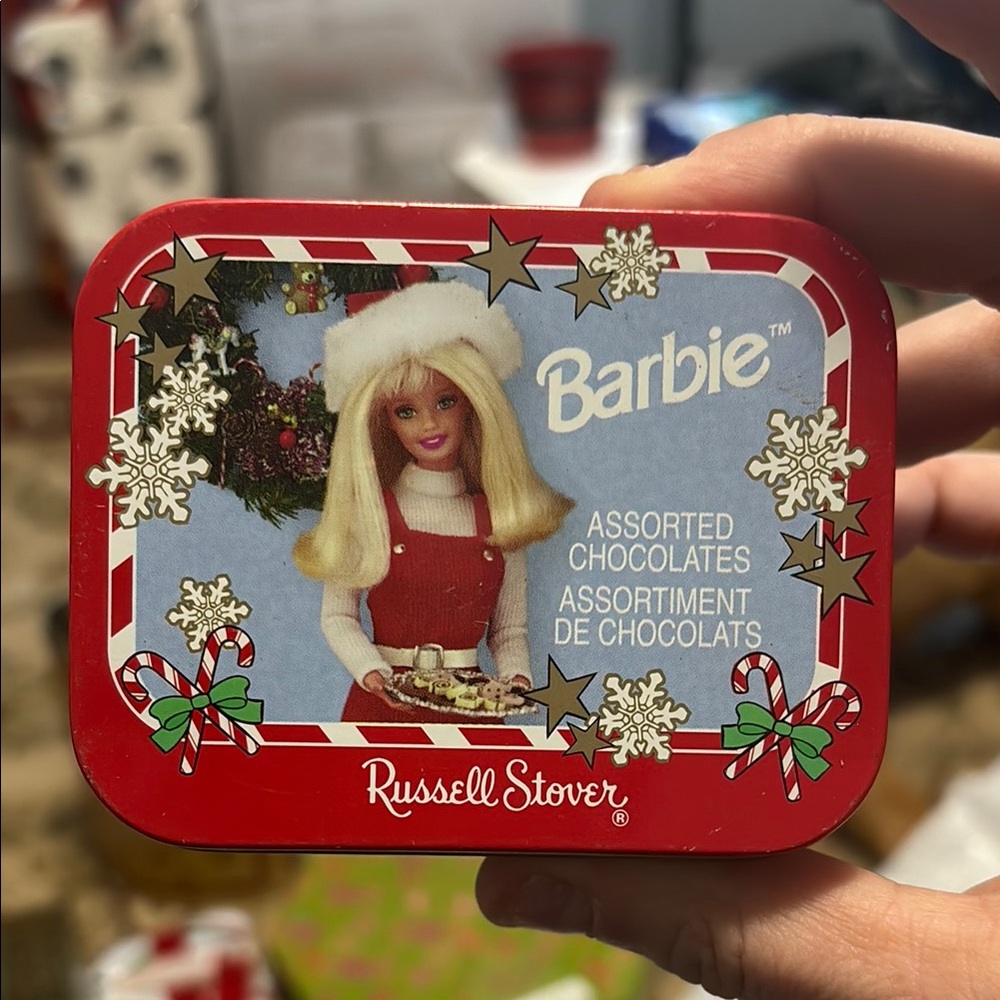 Barbie Russell Stover Chocolate Tin